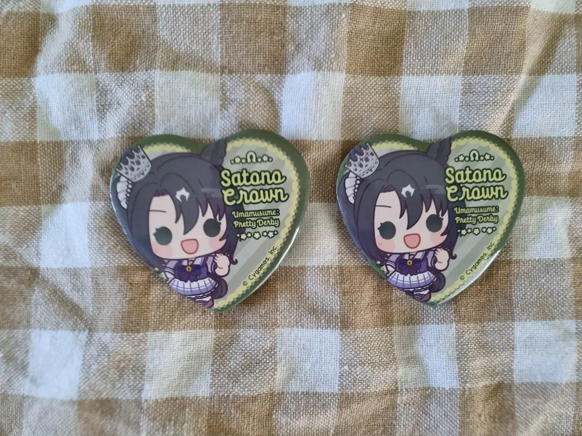 Sells Umamusume Satono Crown Heart Can Badge