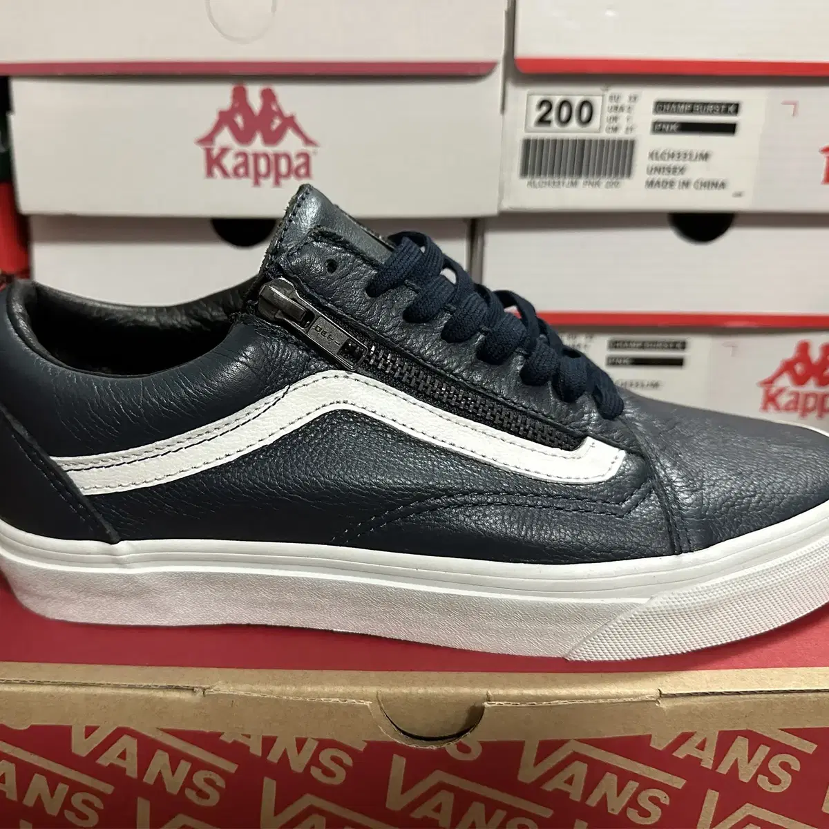 새제품 반스 VANS 올드스쿨 old skool zip 240 250