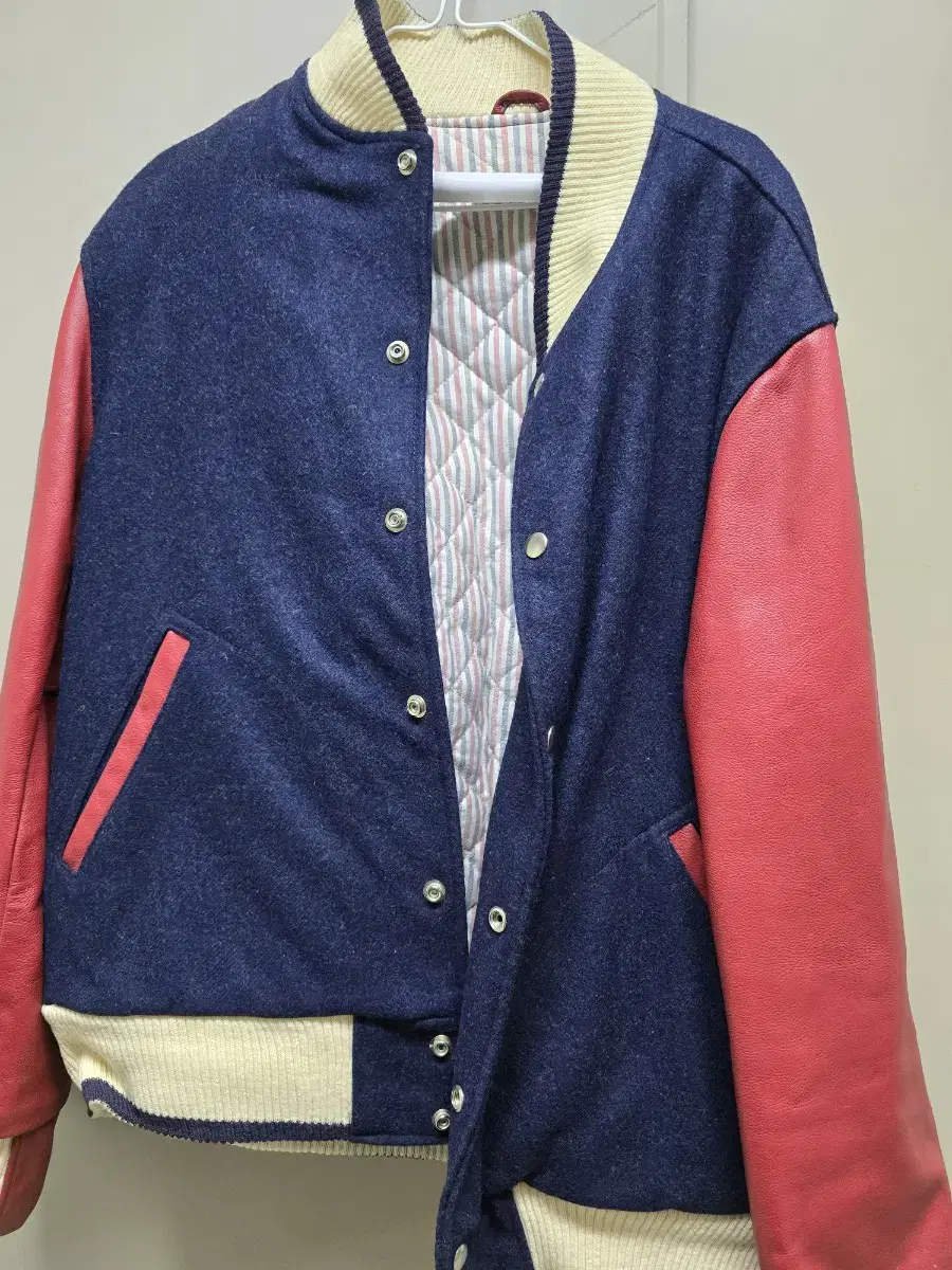 Thom Browne Varsity Jacket Thom Browne leather/wool var