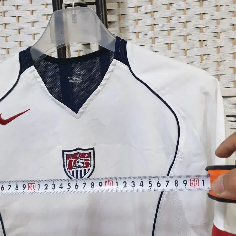 (0869) NIKE 나이키 USA HOME 2004 상의 M