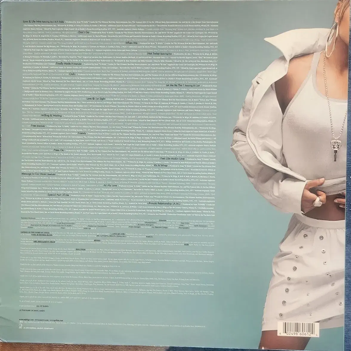 USA R&B 2 LP Mary J Blige 메리제이블라이즈