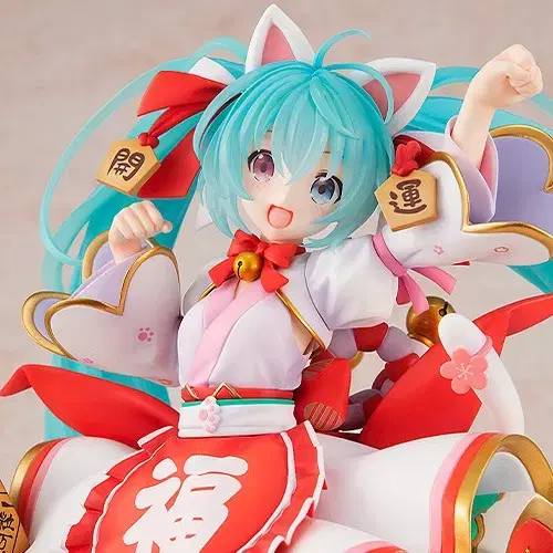 KADOWAW Kadokawa Vocaloid Hatsune Miku Manekimiku ver Figure