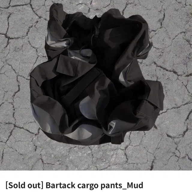 [1]aop Bartack cargo pants mud