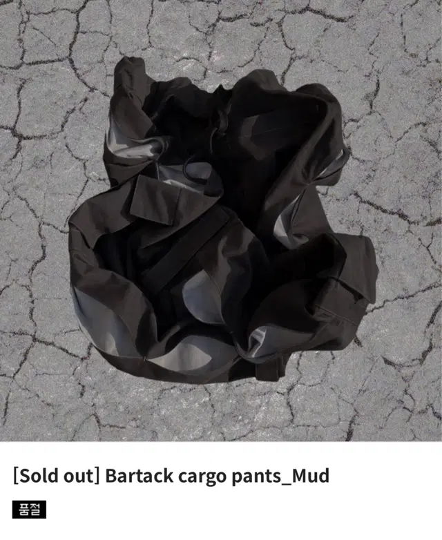 [1]aop Bartack cargo pants mud