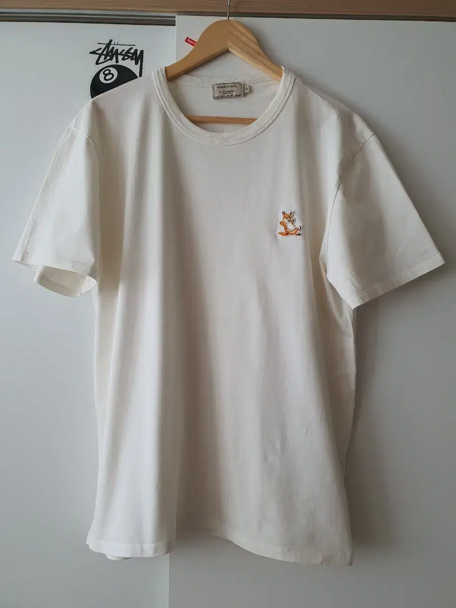 [XL]Maison Kitsune Ivory Tee