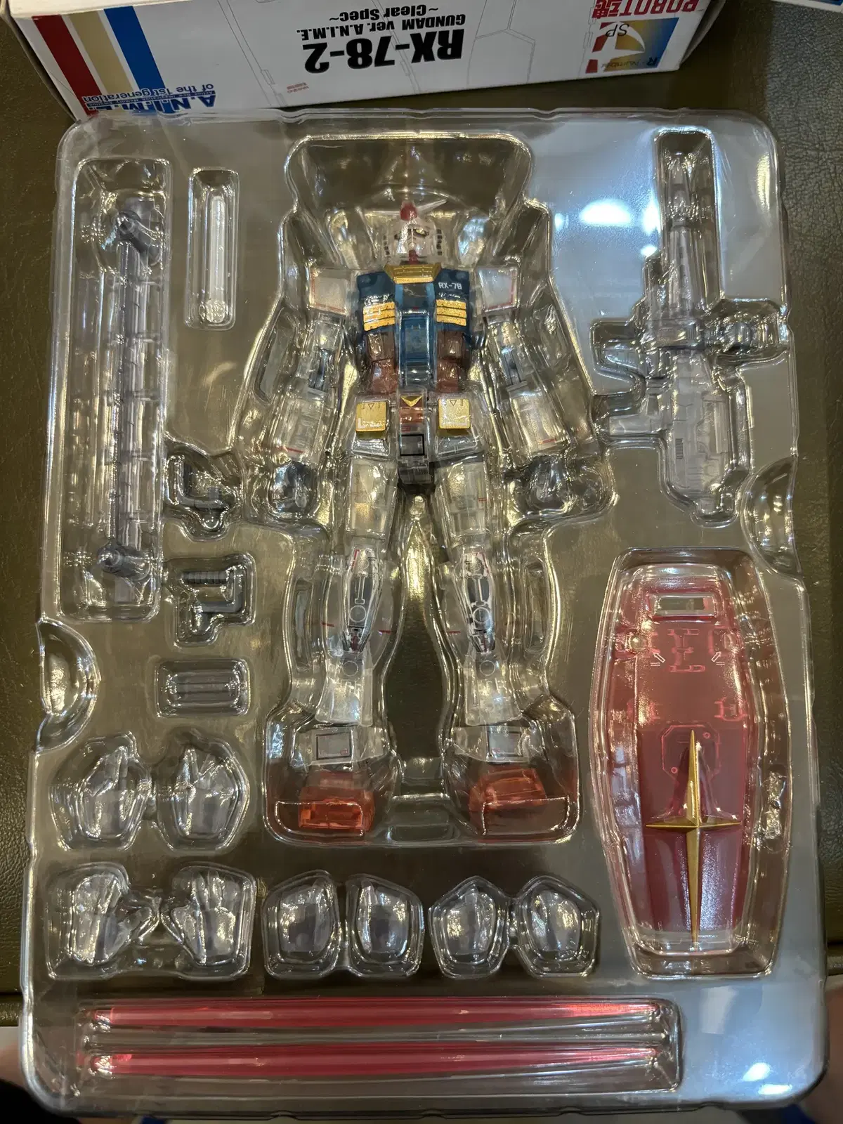 로봇혼 퍼스트건담 rx-78-2 클리어버전