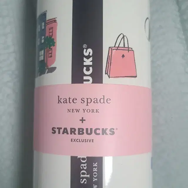 스타벅스 x kate spade 콜라보 스테인리스 텀블러 미사용품