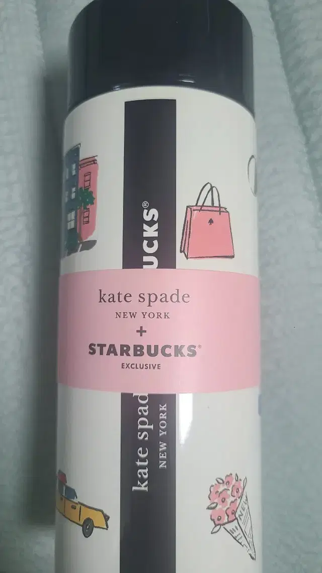 스타벅스 x kate spade 콜라보 스테인리스 텀블러 미사용품