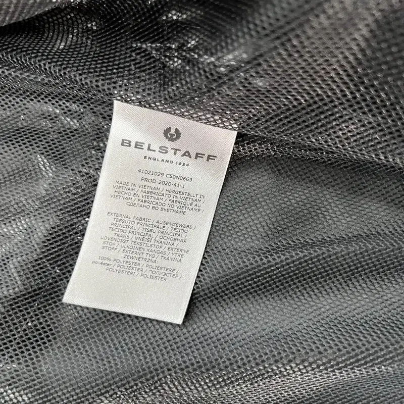 BELSTAFF 바람막이 남자 벨스타프 롱웨이업 레인 모터사이클 자켓