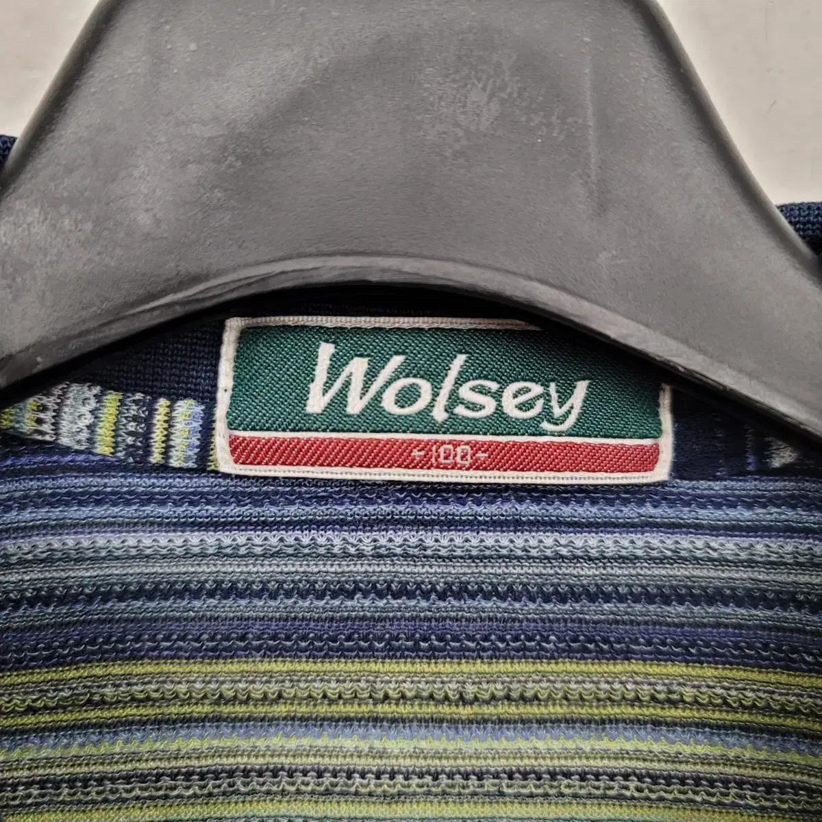 [100/L] Wolsey 패턴 반팔 카라티 팝니다.