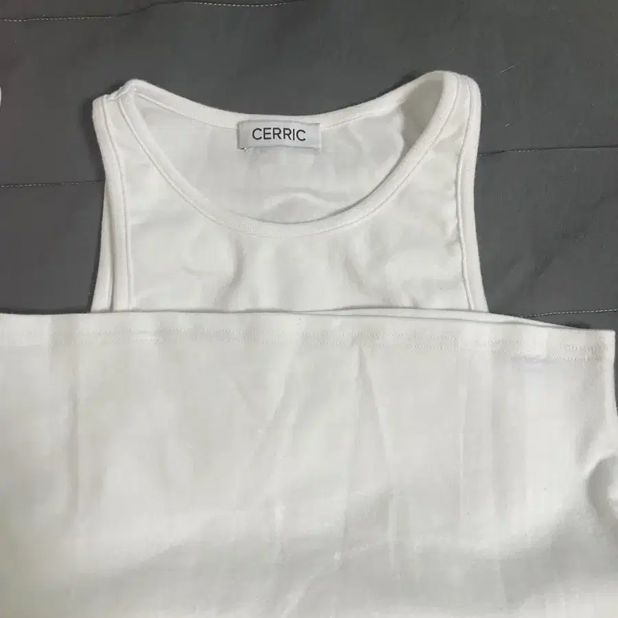 Cerric 세릭 리본나시 RIBBON SLEEVELESS / WHITE