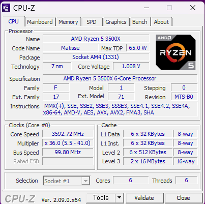 라이젠 5 3500X + 16GB + GTX 1660Super 판매합니다