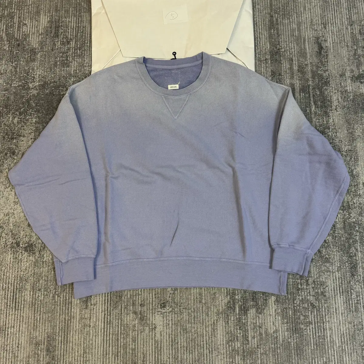 VISVIM 23AW AMPLUS SB SWEAT L/S DMGD