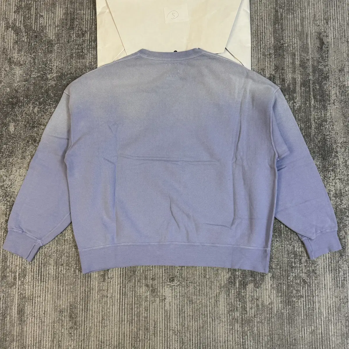 VISVIM 23AW AMPLUS SB SWEAT L/S DMGD