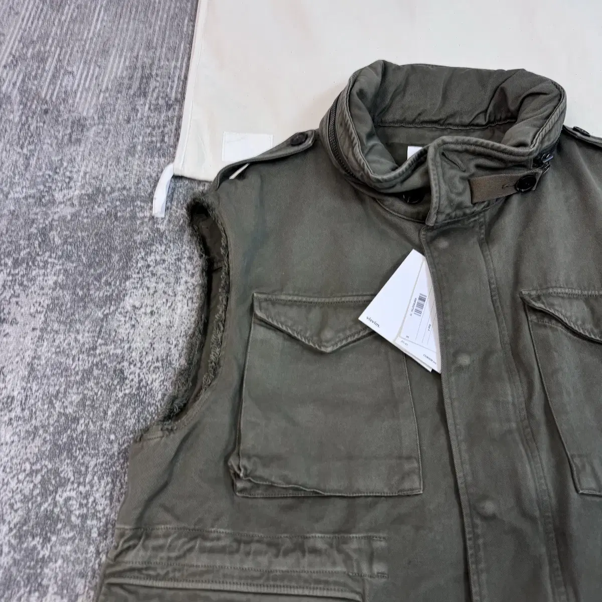 VISVIM 24SS BICKLE VEST