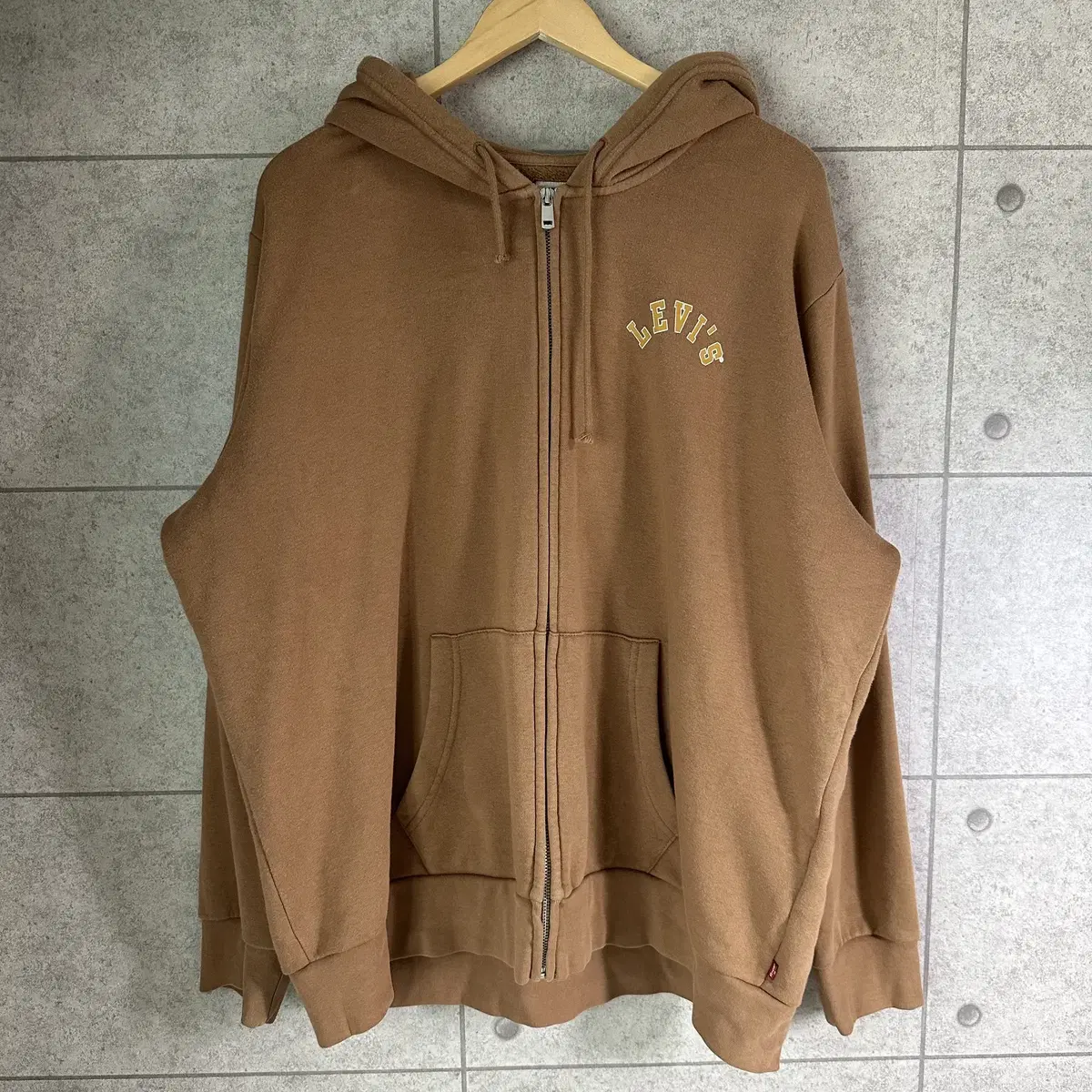 [XL] Levi's Logo Printed Hoodie Zip Up 5880