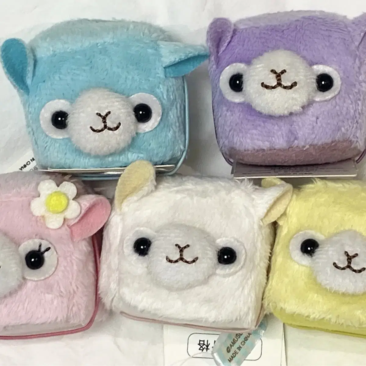 Alpacasso 일본 빈티지 큐브 클리너 키링