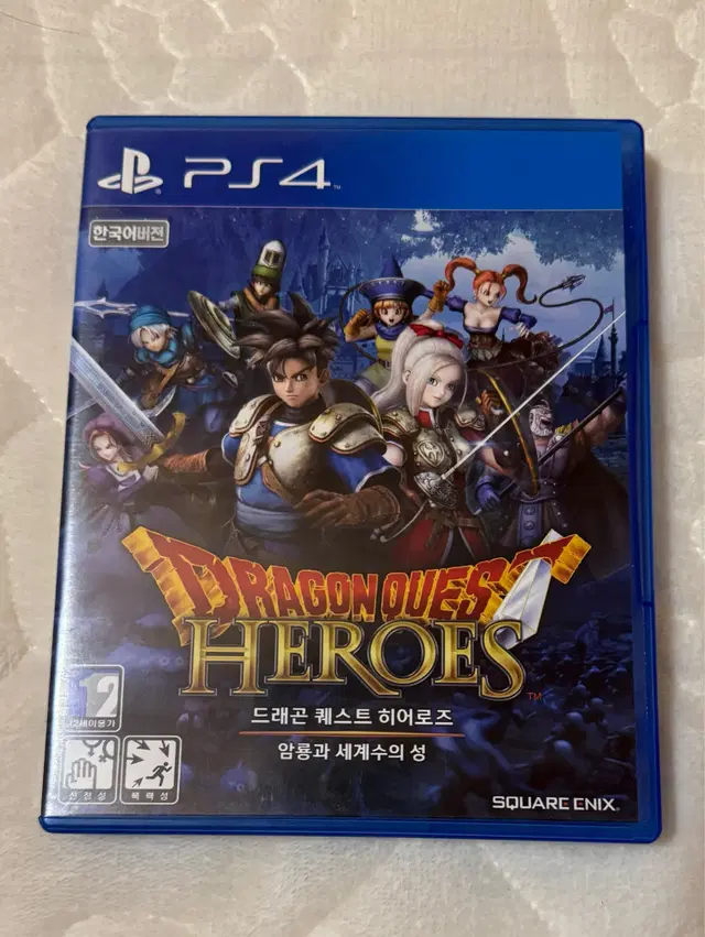 PS4 PS5 드래곤 퀘스트 히어로즈 암룡과 세계수의 성 CD 판매