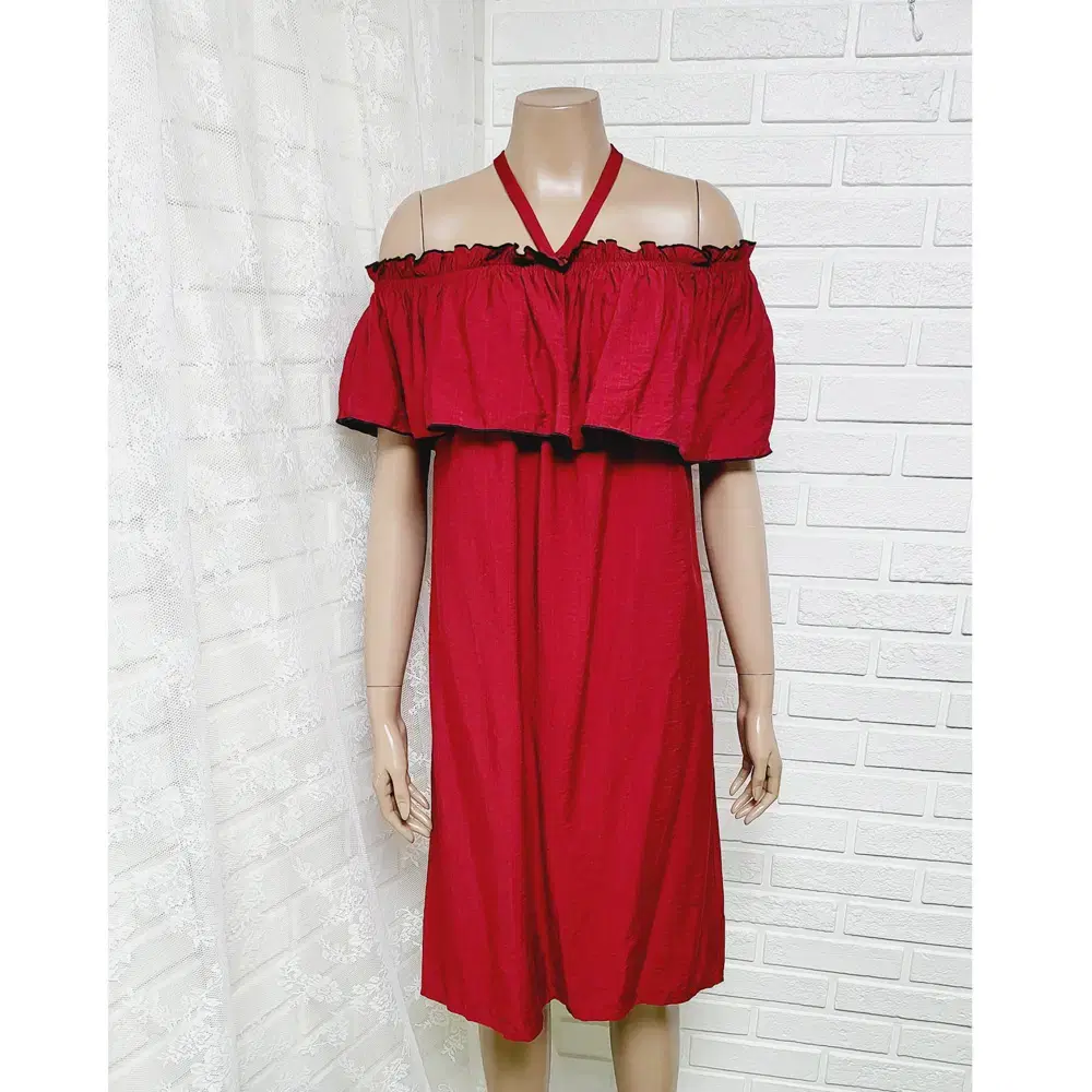 (Free to size 66) New Off Shoulder ONEPIECE (335)