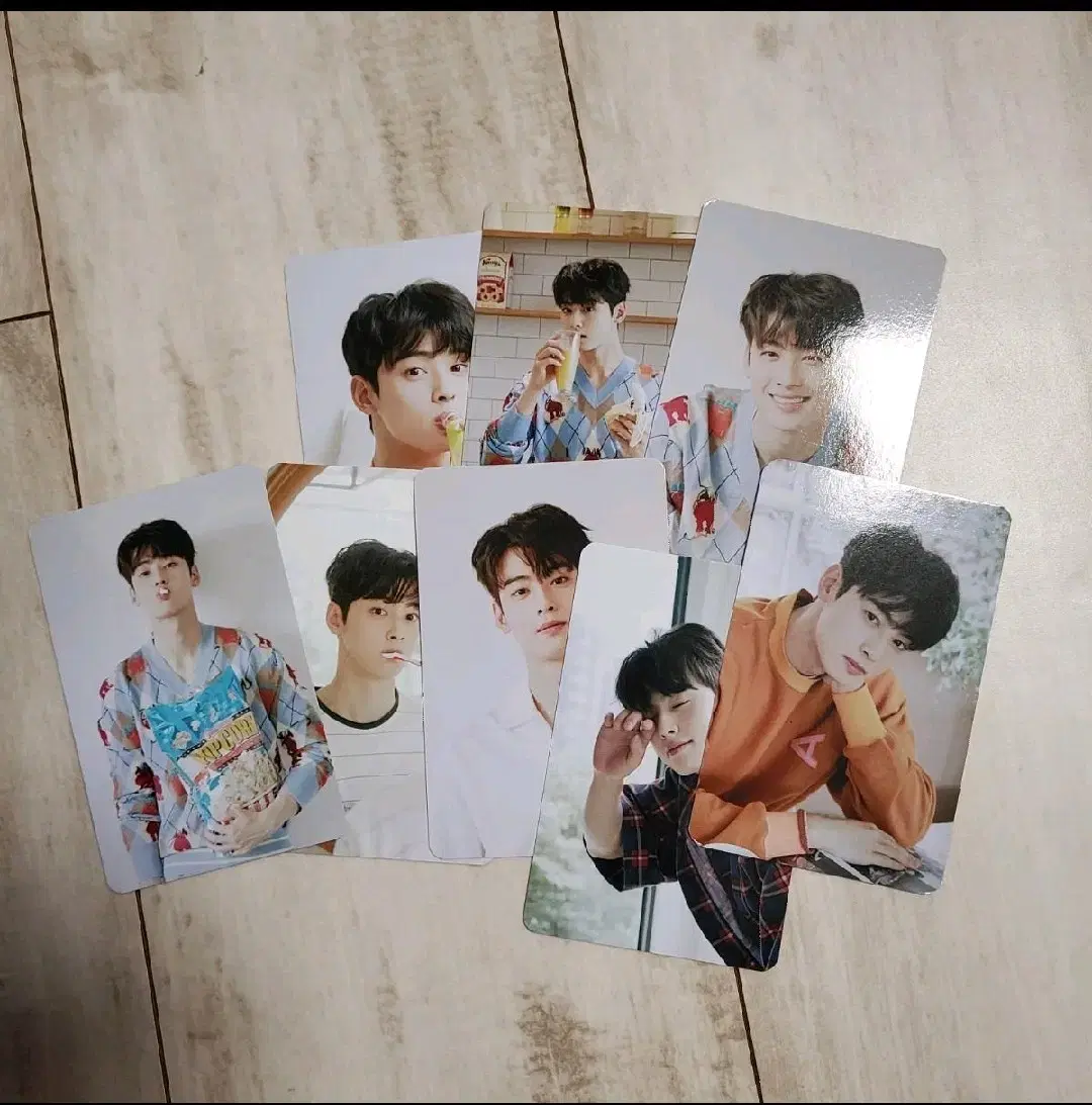 cha eunwoo fanmeeting jotm photocard set