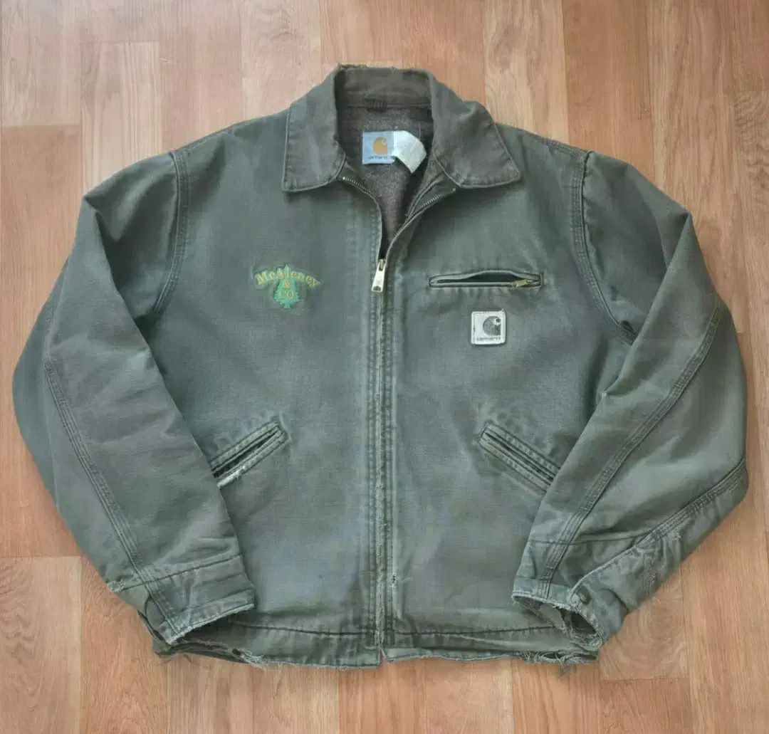 Calhart Detroit Jacket Moss Green J97 J01