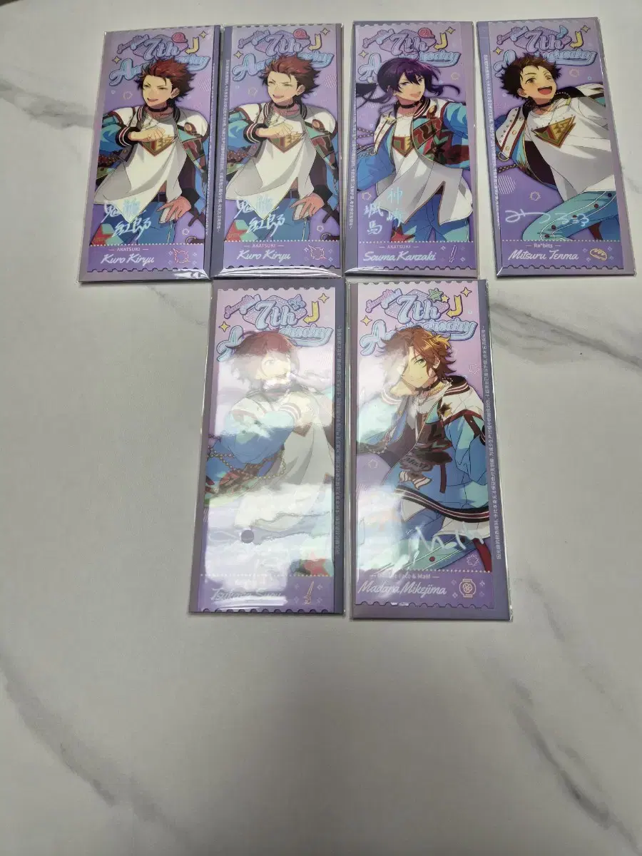 Angsta 7th Anniversary Tickets / lenticular to sell