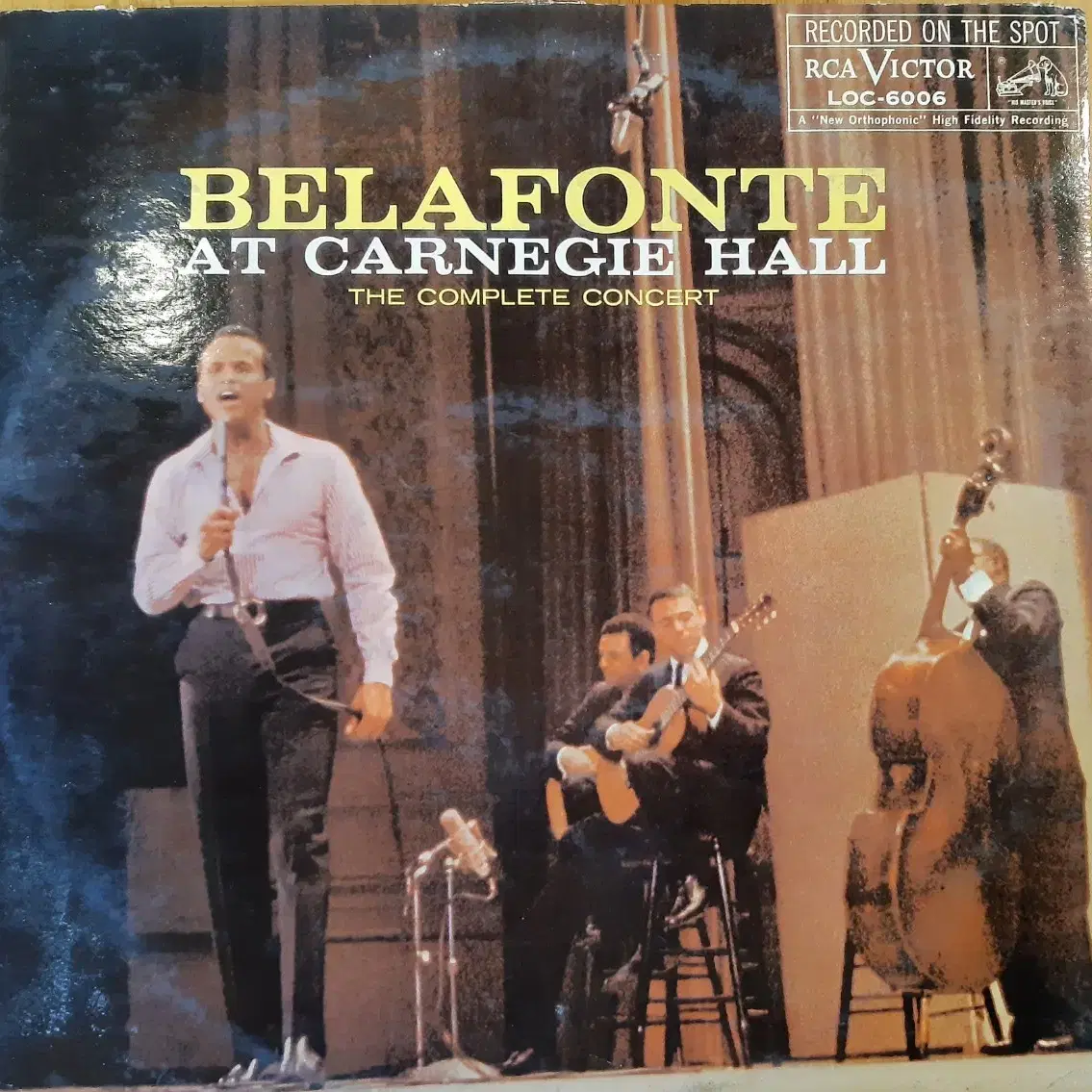 Belafonte at carnegie hall lp