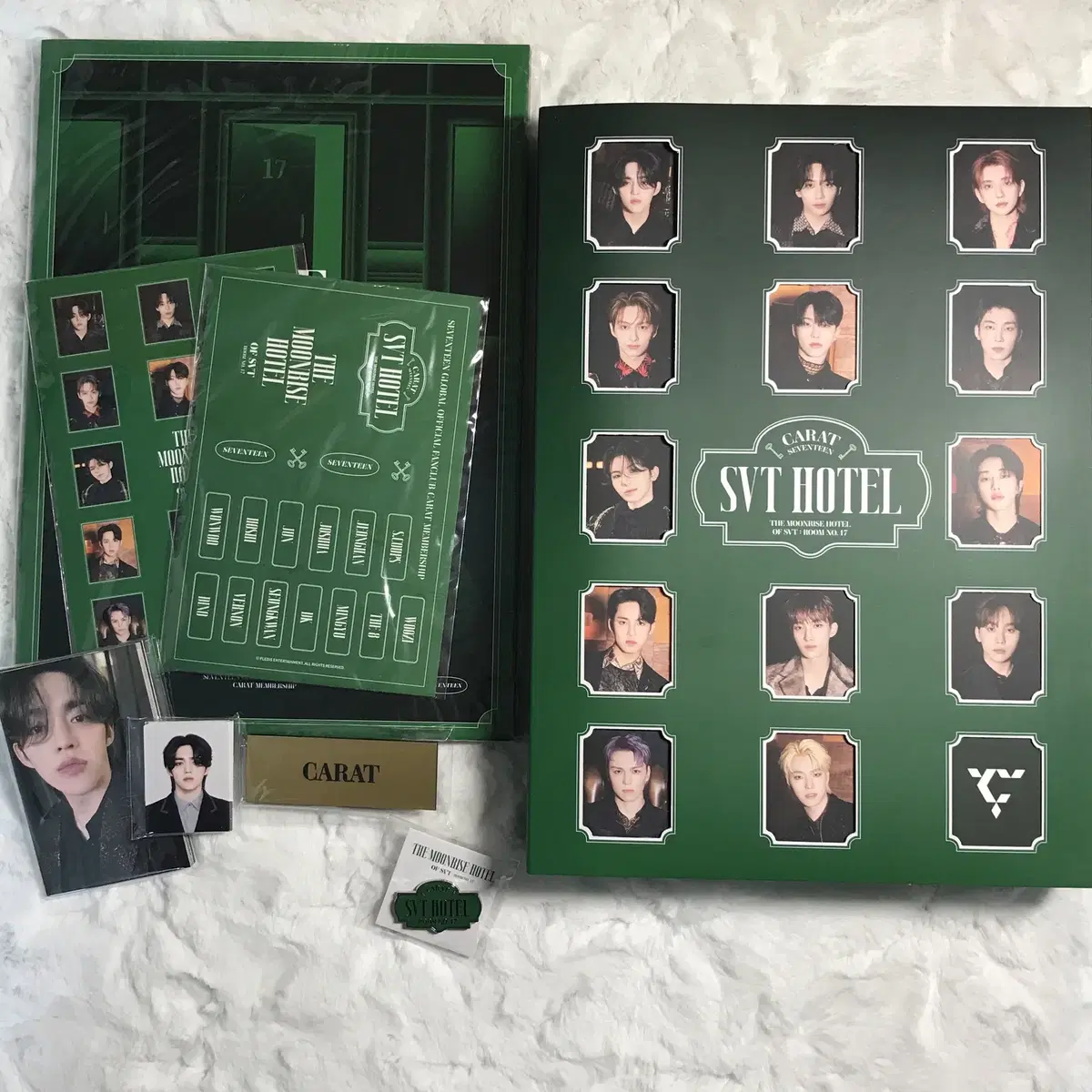 Seventeen Membership kit sells full boxes