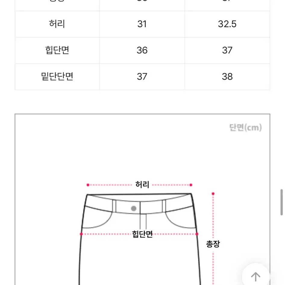 흑청 트임 스커트(s)