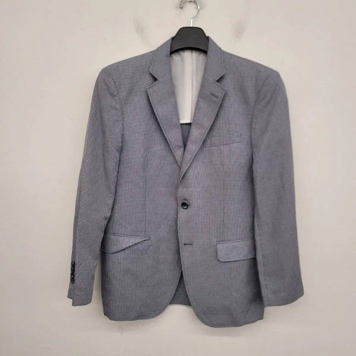 [100/L] Logadis checked combi ma jacket blazer for sale.