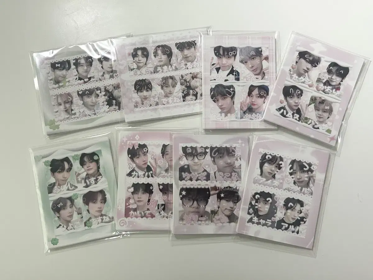 TXT purikura sells 8 sets at a discount