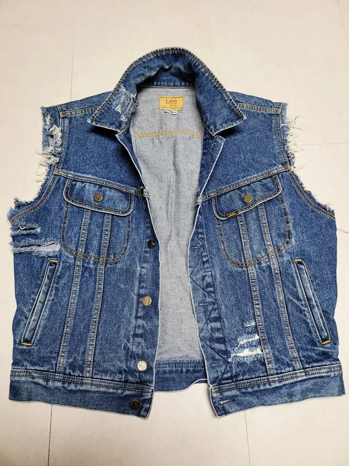 LEE Lee 90S Vintage Denim Vest Jo Paul998