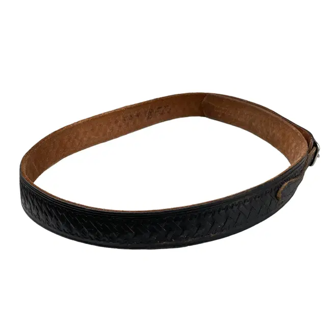 Vintage Leather Pressed Pattern Belt