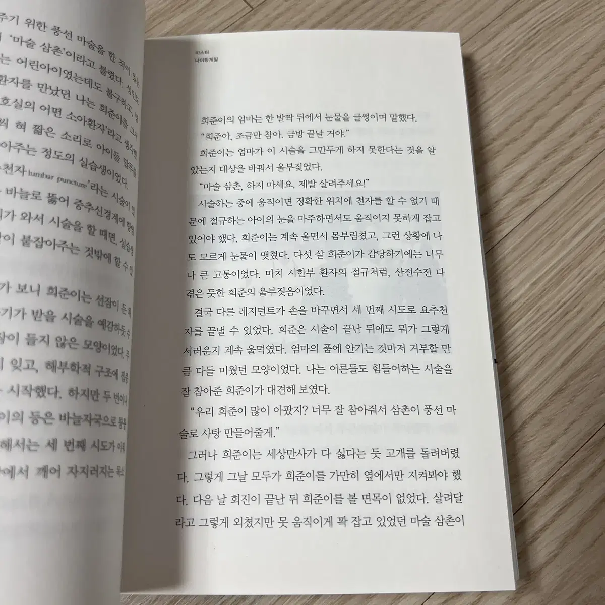 미스터, 나이팅게일