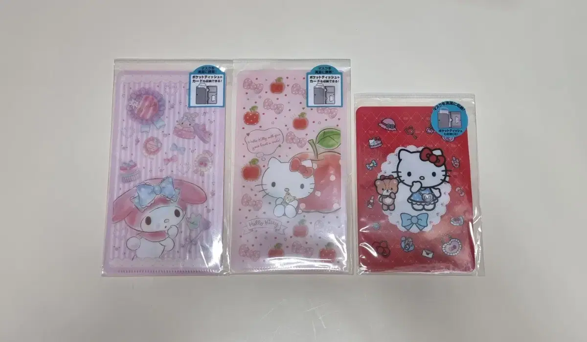 (Genuine)Sanrio Slim Pouch (Passport,Mask Pouch)