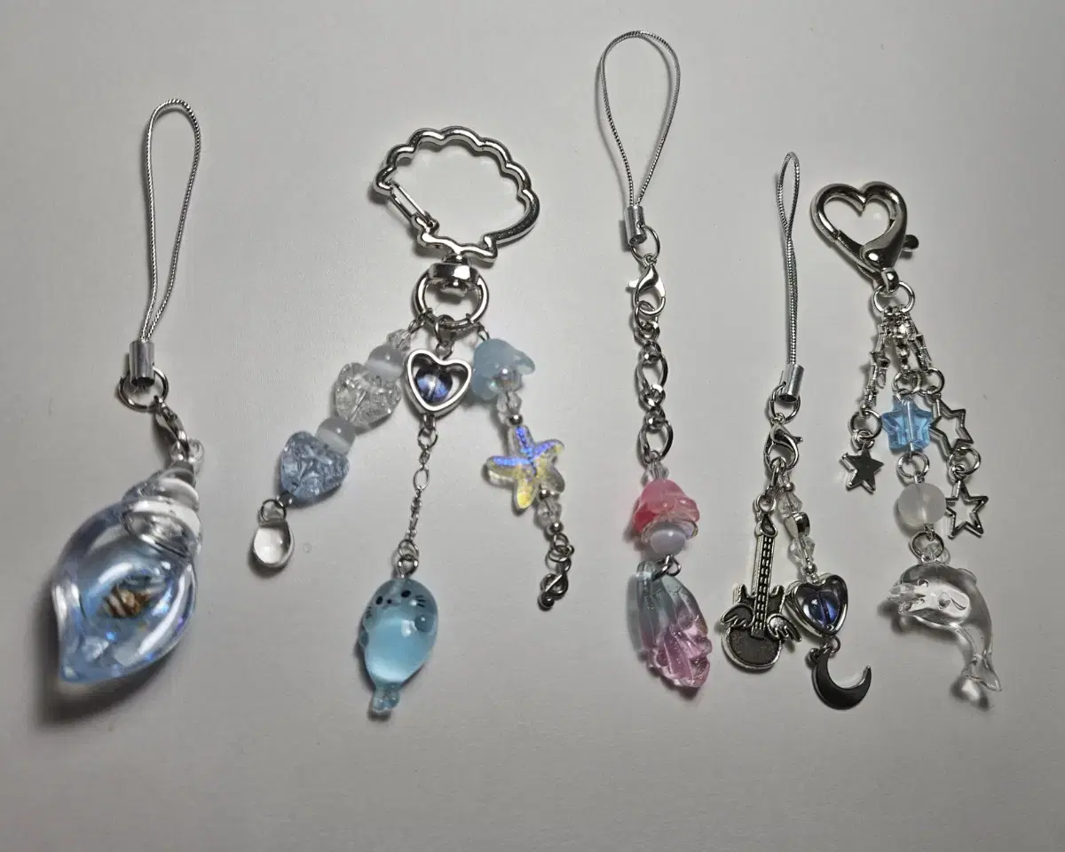 Sea Bead Keyring