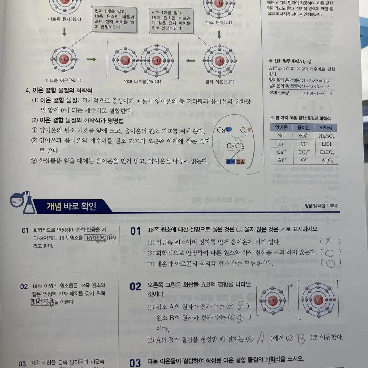 택배비 포함))통합과학 본 교재 이투북스 판매