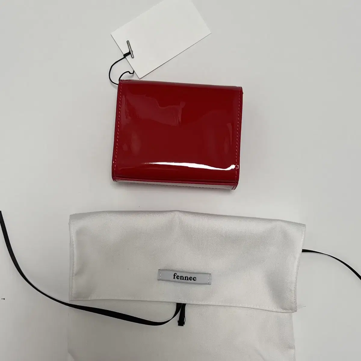 페넥 TRIANGLE MICRO BAG 레드