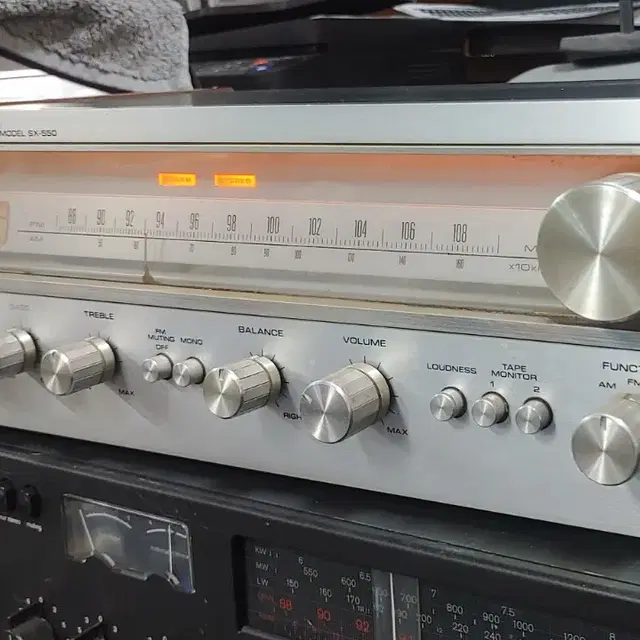 PIONEER SX-550 리시버앰프