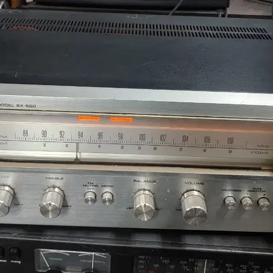 PIONEER SX-550 리시버앰프