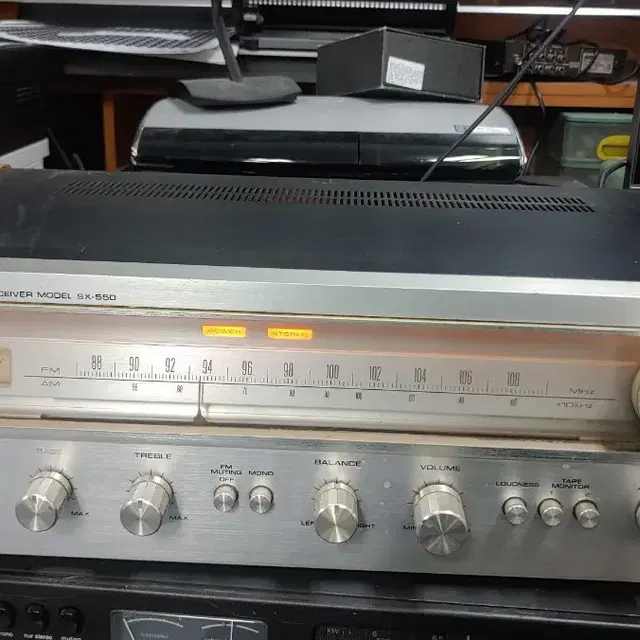 PIONEER SX-550 리시버앰프