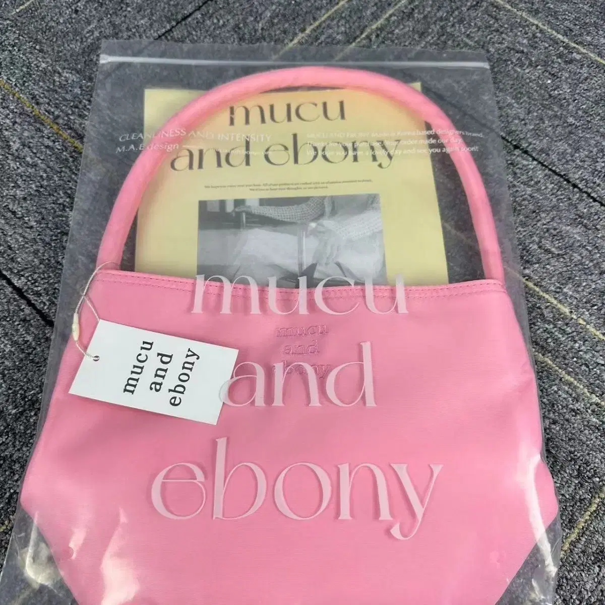 MUCU AND EBONY nearest bag 니어레스트