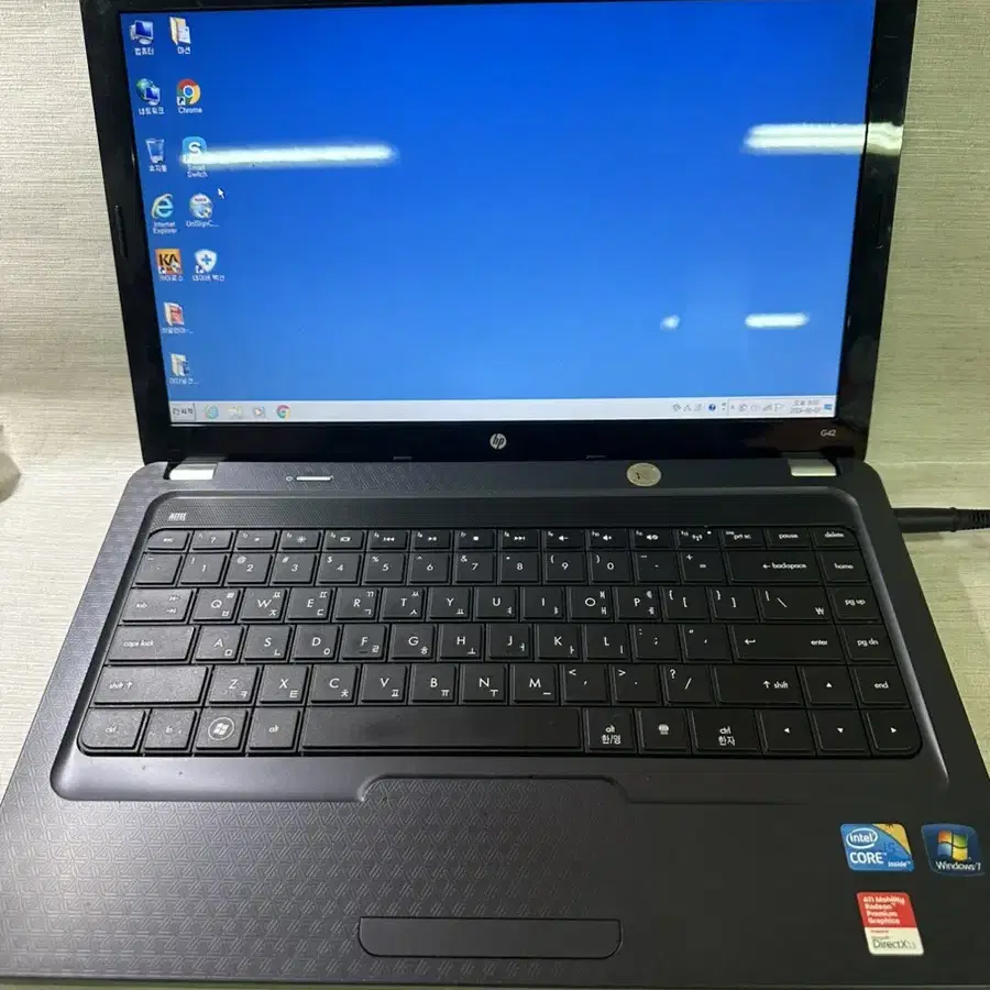 HP 노트북,윈도7,i5-M460,램8기가,14인치,배터리방전