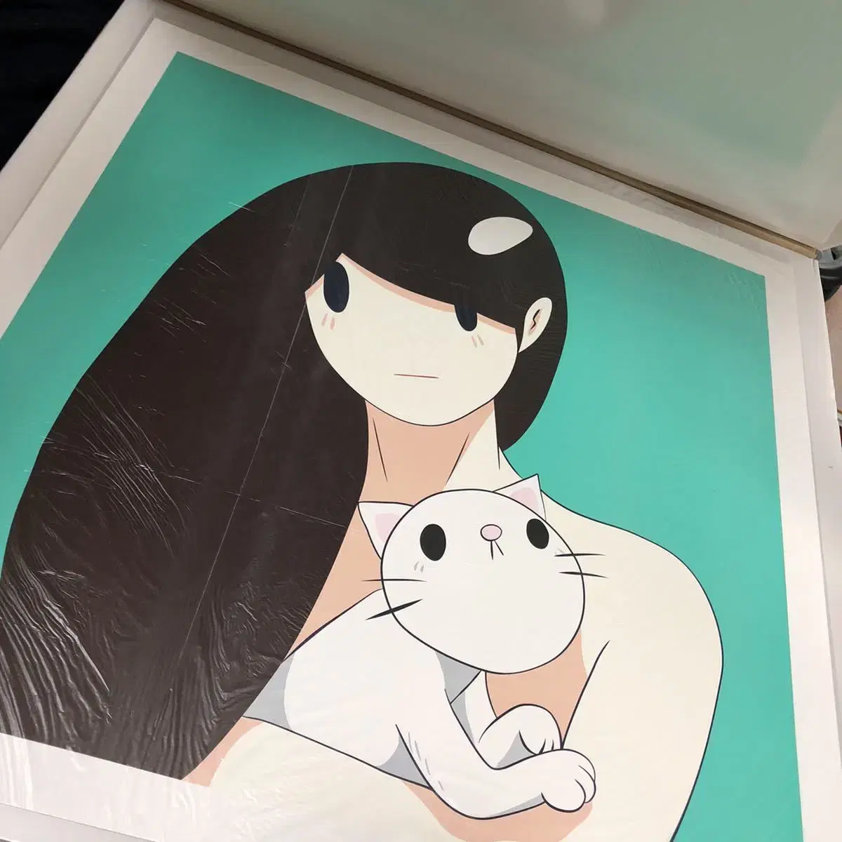 PRINT Venus and Cat by Takeru Amano