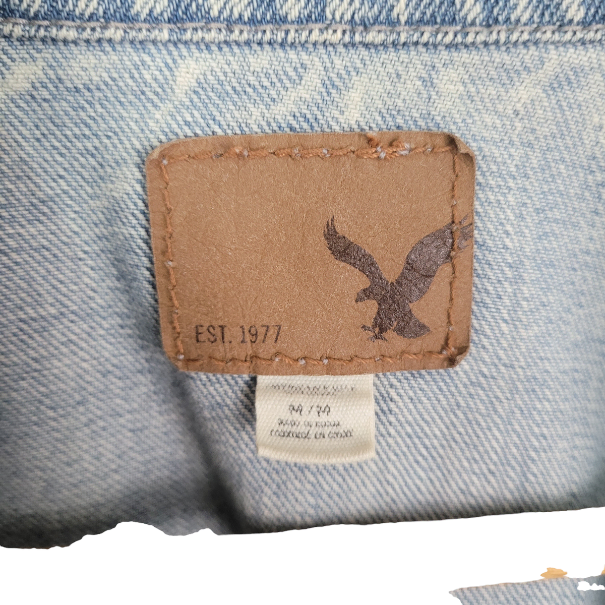 [M] AMERICAN EAGLE 아메리칸이글 빈티지 청자켓