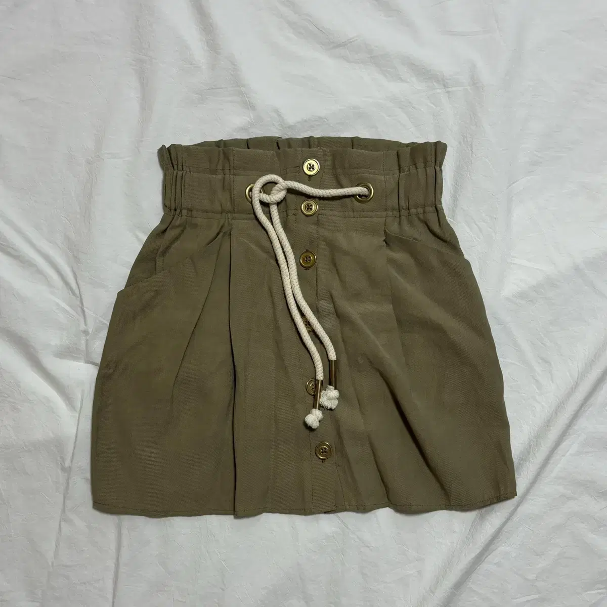 Zara mini skirt khaki