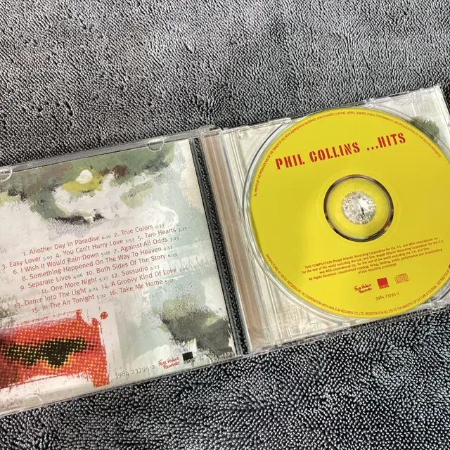 [중고음반/CD] 필 콜린스 Phil Collins 베스트앨범 Hits