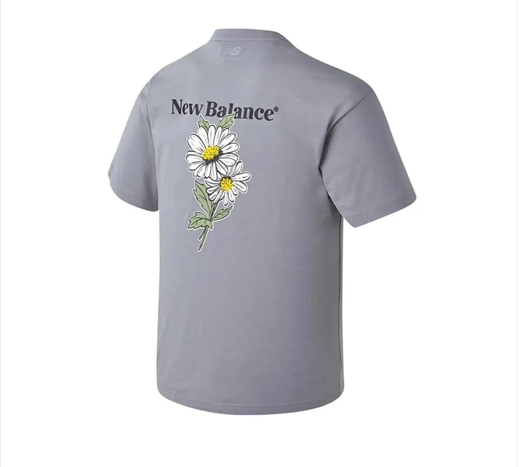 [100] New Balance Daisy Short Sleeve Gray New.