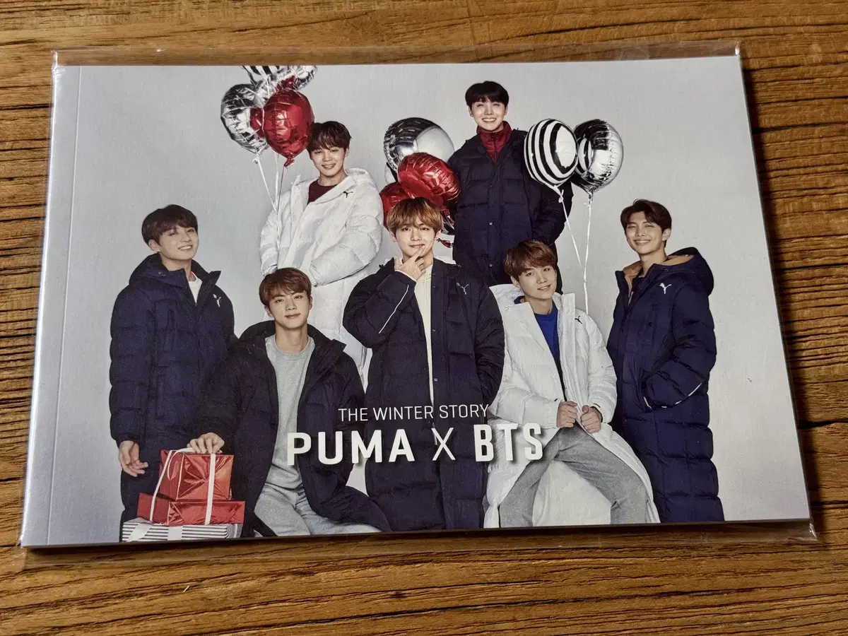 BTS Puma Photo Album Unsealed