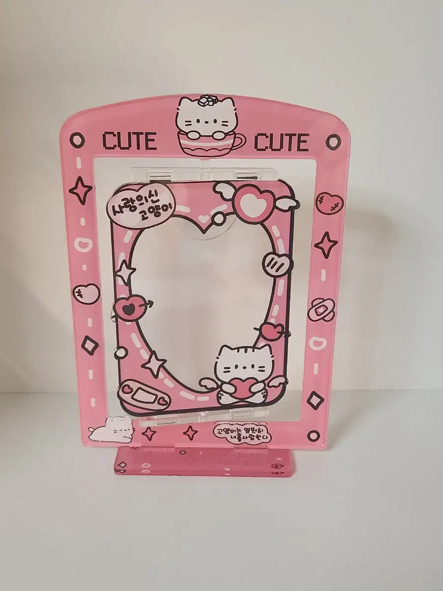 Cat Swivel photocard Stand photocard Holder